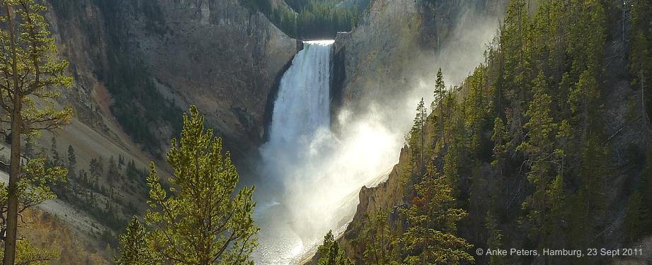 Yellowstone Lower Falls 23 Sept 2011